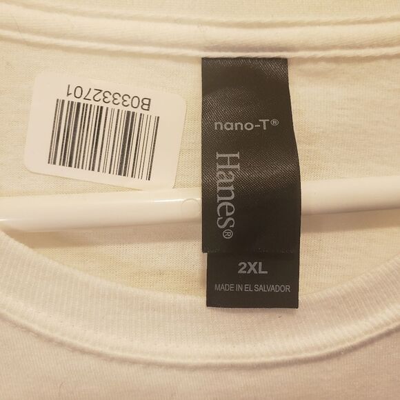 I'm Pretty. White & Red Crop Top T-Shirt size 2x - Picture 8 of 11